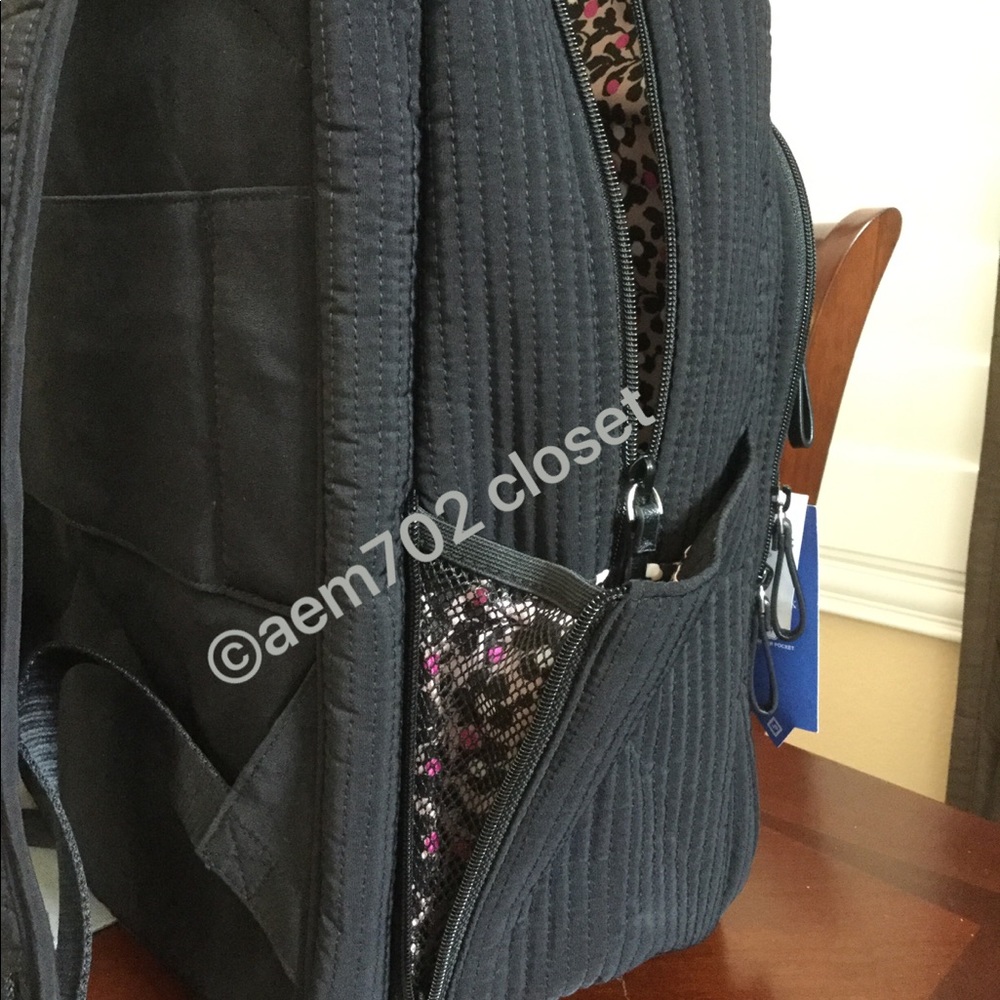 NWT VERA BRADLEY ICONIC DELUXE BACKPACK - Picture 5 of 7